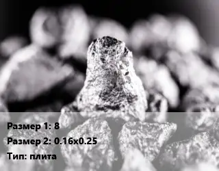 Ниобий 8х0.16х0.25 плита